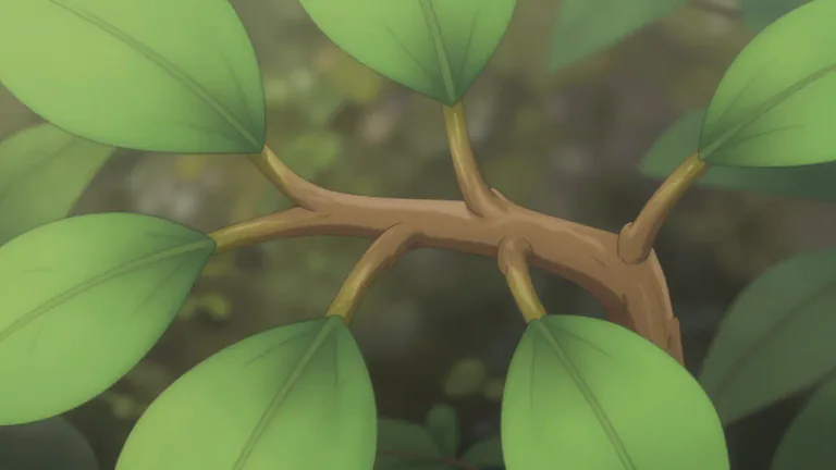 Visual representation of "ramus" - A term used in biology to refer to a branch-like structure.