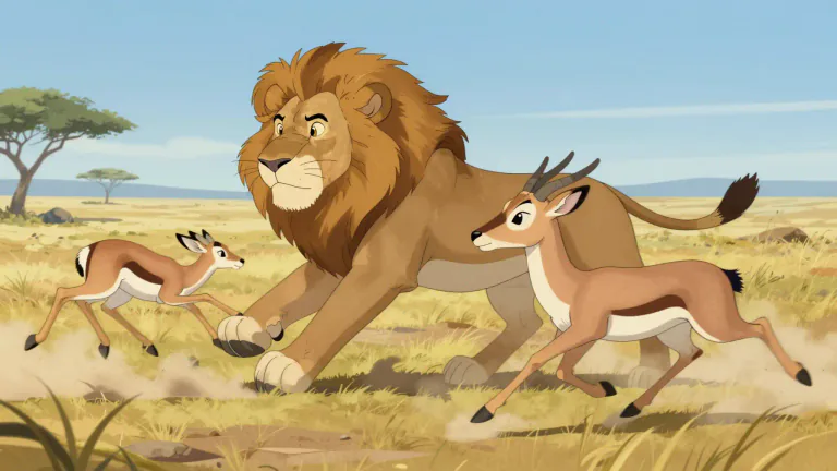 Visual representation of "prey" - an animal that is hunted and killed by another for food