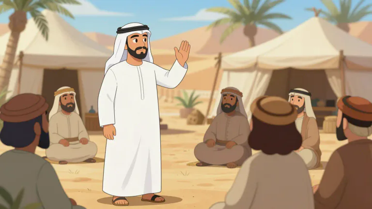Visual representation of "sheik" - A sheik is an Arab chief, leader, or elder, usually in a position of authority.