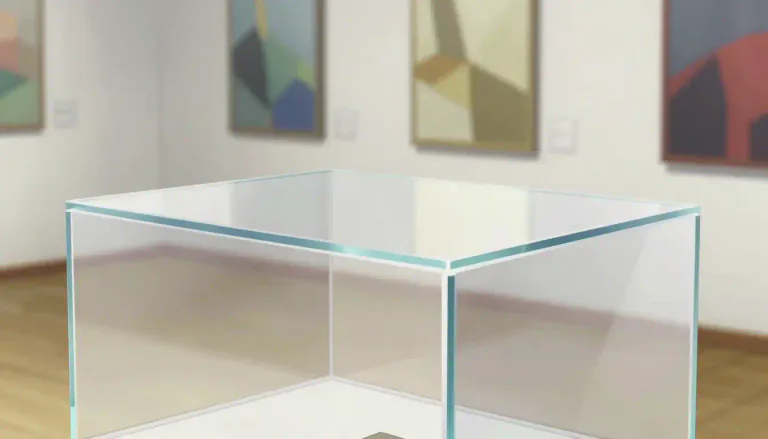 Visual representation of "plexiglass" - Plexiglass is a transparent or translucent thermoplastic material that is often used as an alternative to glass due to its lightweight and shatter-resistant properties.