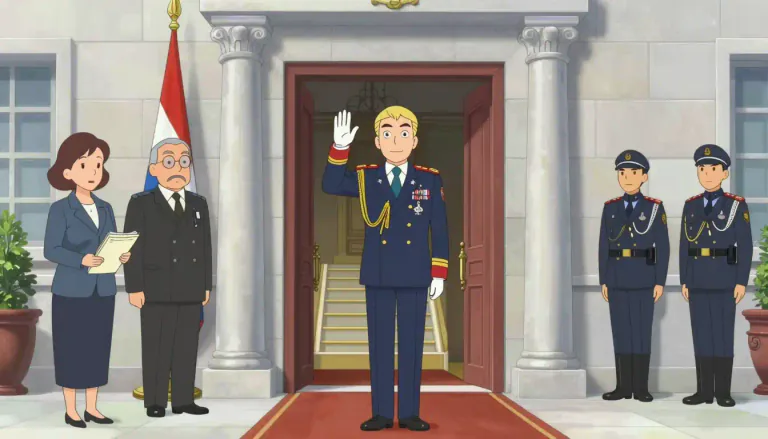 Visual representation of "presidential" - related to the president or the job of the president