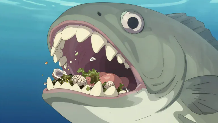 Visual representation of "mola" - A type of tooth in certain vertebrates, known for its flat or molar-like surface, used for grinding food.