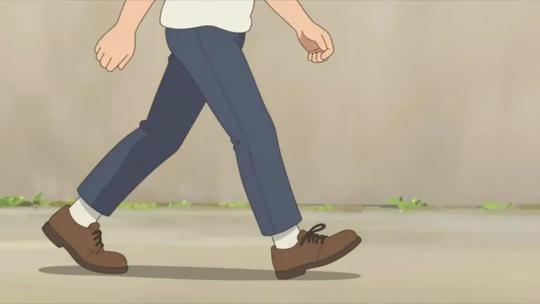 Visual representation of "walk" - To move using your legs, at a slower pace than running.