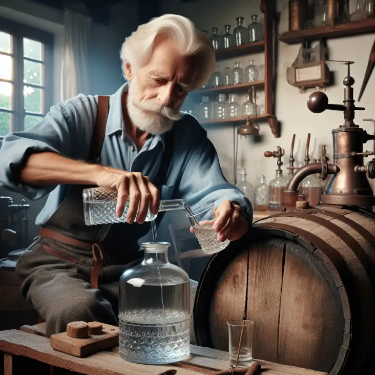 Visual representation of "rick" - A batch of alcoholic drinks made in home.