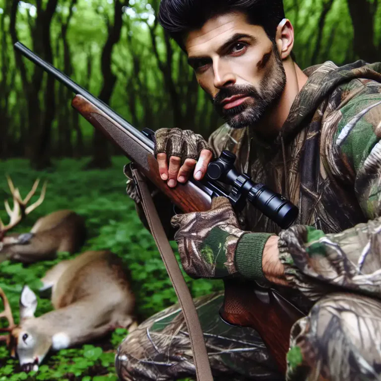 Visual representation of "bag" - To capture or kill, especially in hunting.