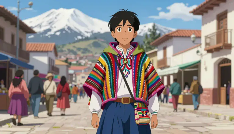 Visual representation of "bolivian" - A person from Bolivia.