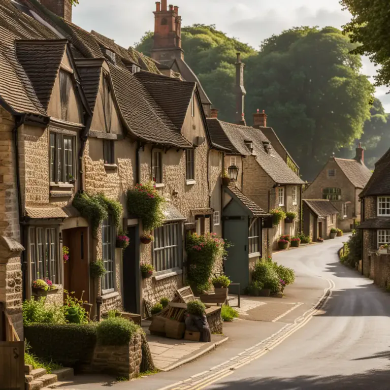Visual representation of "gotham" - A village in Nottinghamshire, England, associated with folk tales and jests.