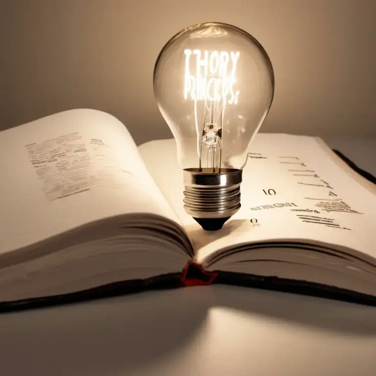 Visual representation of "derive from" - To base a concept or theory on a set of principles or ideas