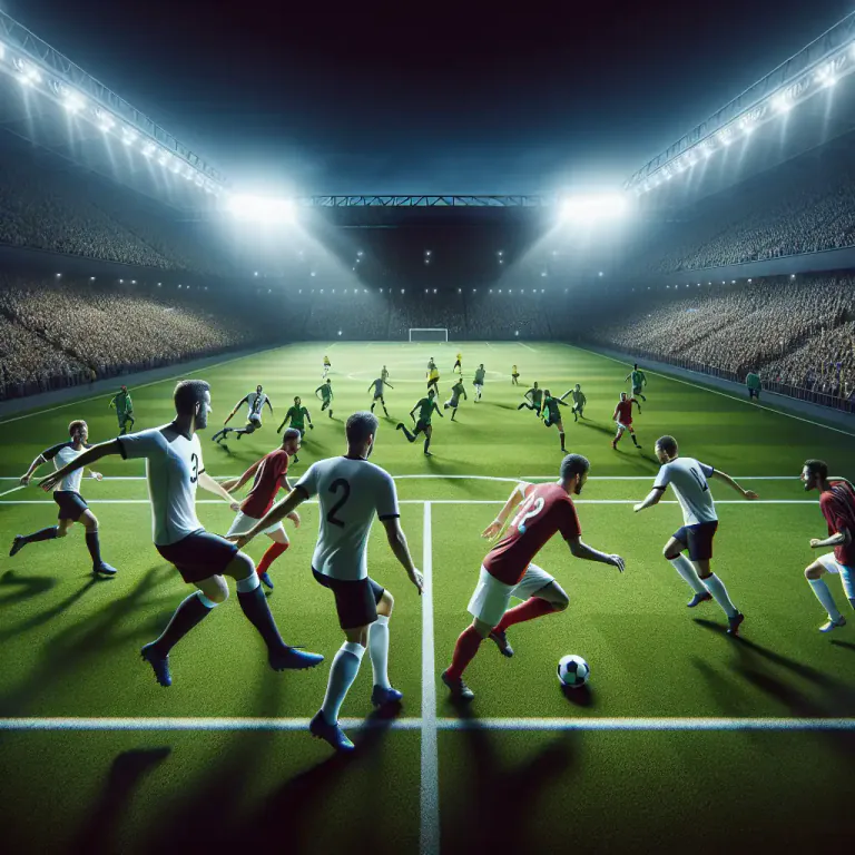 Visual representation of "match" - A competition where people play against each other