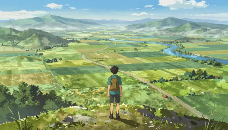 Visual representation of "far" - At or to a great distance