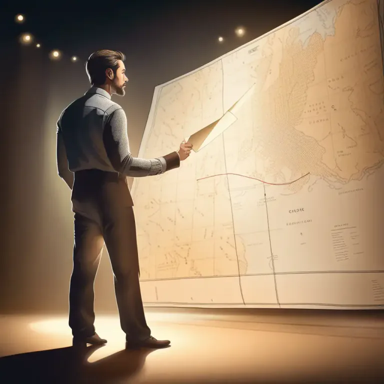 Visual representation of "enlarge on" - To give more details about something; elaborate