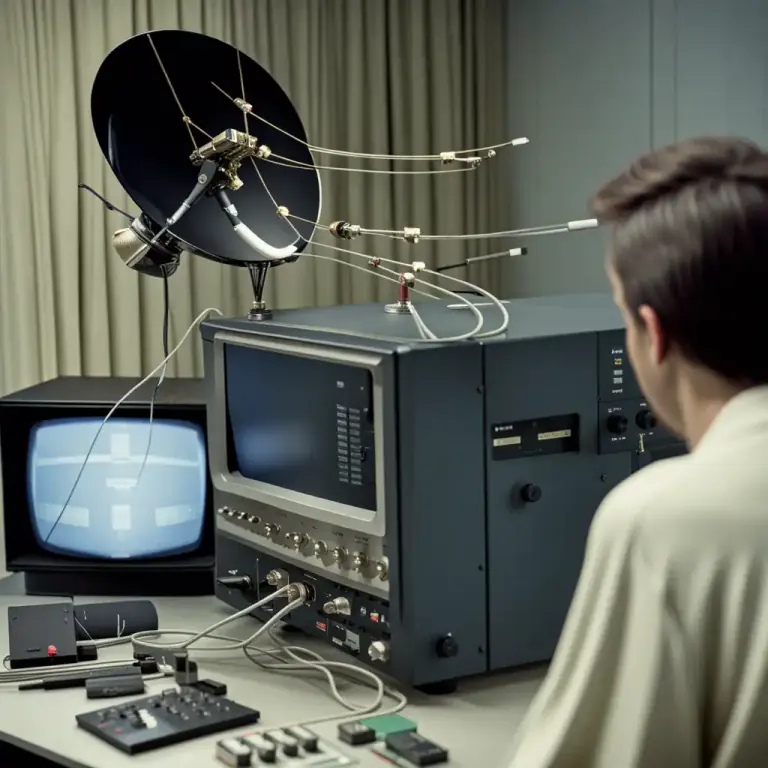 Visual representation of "receiver" - A device that converts signals into forms suitable for use.