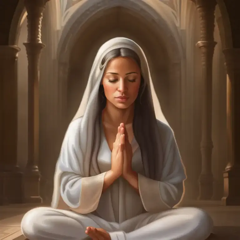 Visual representation of "devotion" - Religious worship or observance