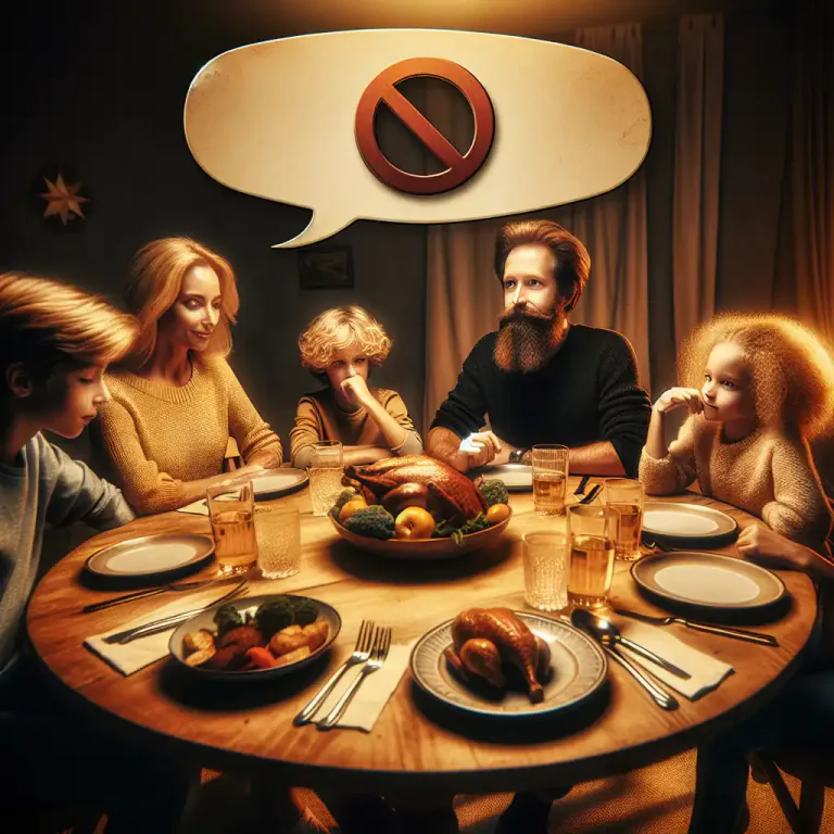 Visual representation of "taboo" - Not allowed by society or by a certain group