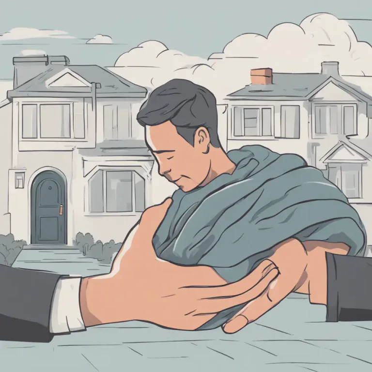 Visual representation of "take care" - To look after, protect or secure someone or something.