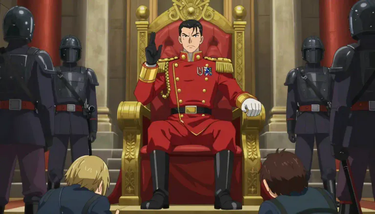 Visual representation of "dictator" - Someone who leads a country with complete power and often by force.