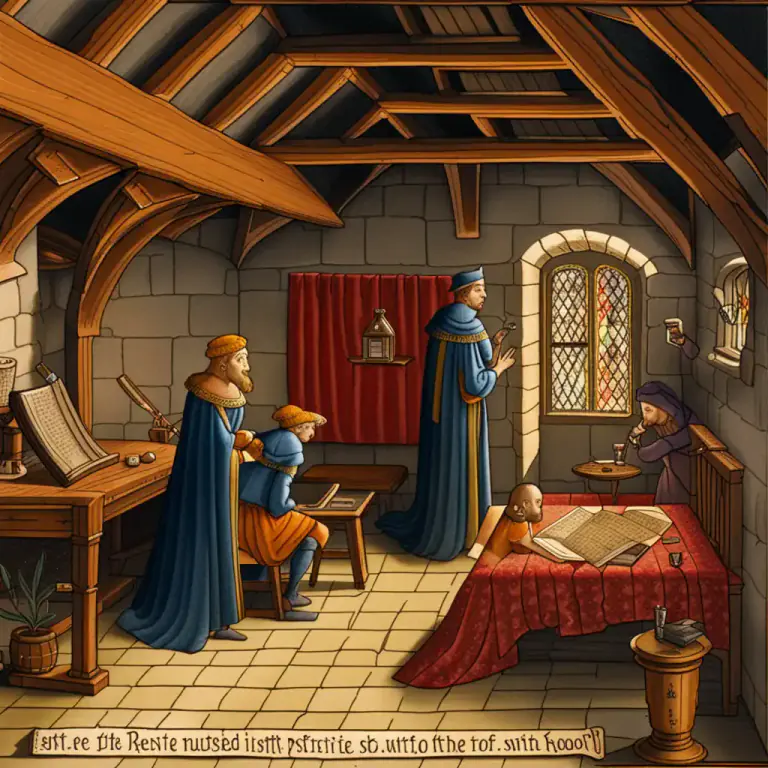 Visual representation of "solar" - In architecture, a solar is a private room in a medieval house.