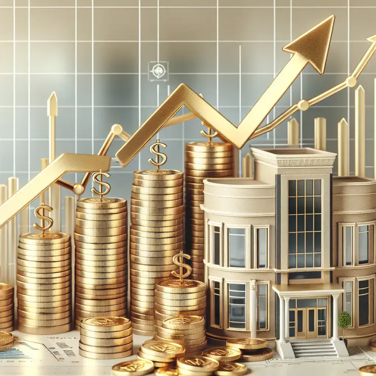 Visual representation of "raise" - to increase the amount, level, or strength of something