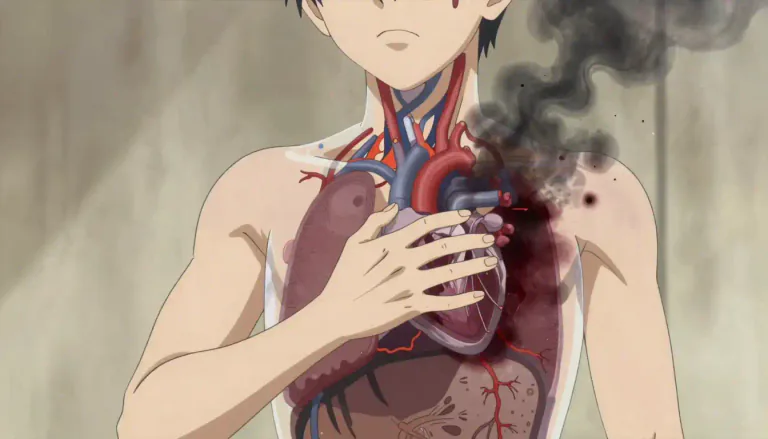 Visual representation of "disease" - A condition that affects a living organism's body, causing it to stop functioning normally.