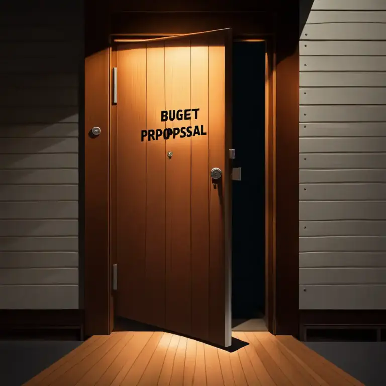 Visual representation of "behind closed doors" - To do something in a hidden or confidential environment or situation.