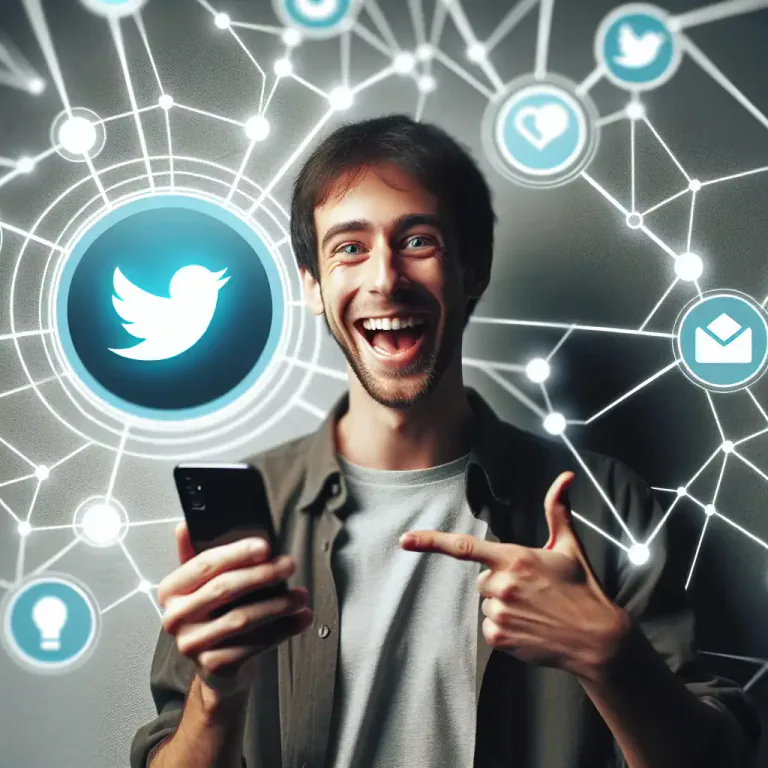 Visual representation of "handle" - A name that you use to communicate with others on social media or a forum