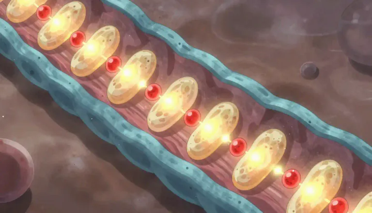 Visual representation of "cytochrome" - Cytochromes are proteins that contain heme groups and are involved in electron transport, especially within mitochondria.