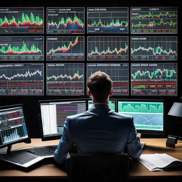 Visual representation of "scalper" - A person who trades stocks or commodities and holds onto them for a very short time to make quick profits