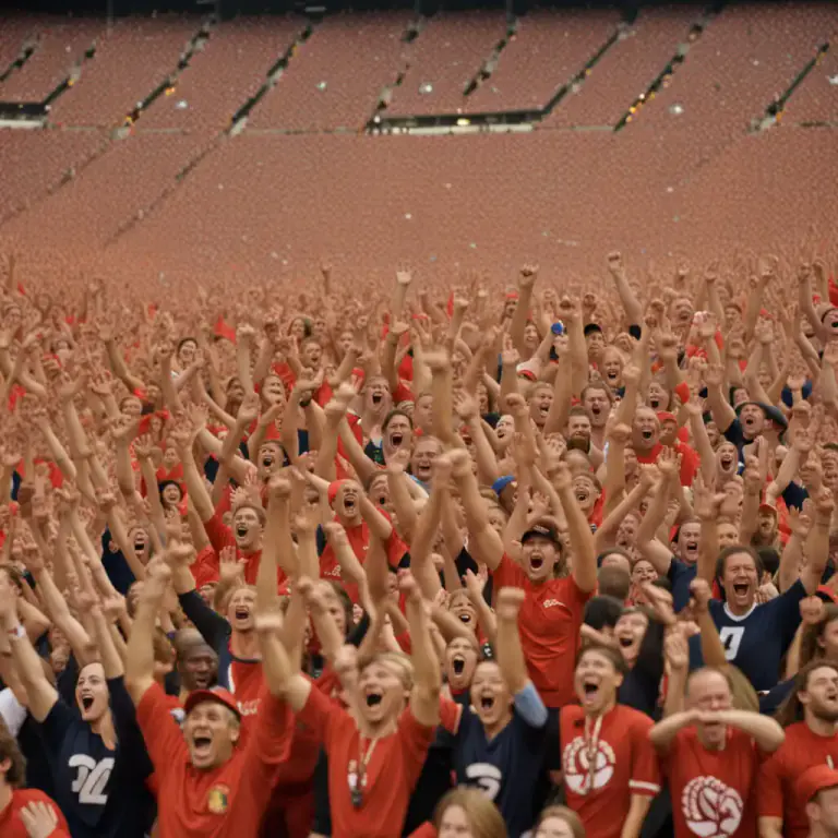 Visual representation of "in force" - Exists in a large number or amount.