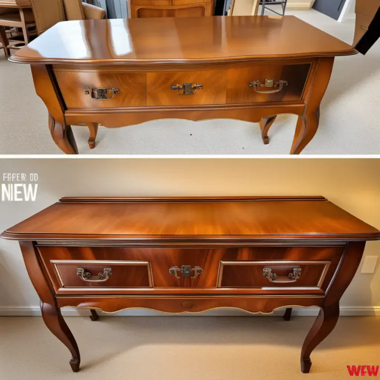 Visual representation of "shiny new" - Something that is refurnished, polished or improved to look new