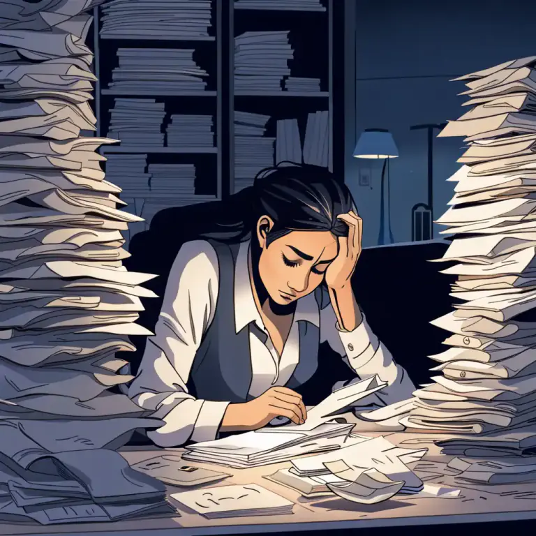 Visual representation of "burn out" - To become extremely tired or sick by overworking