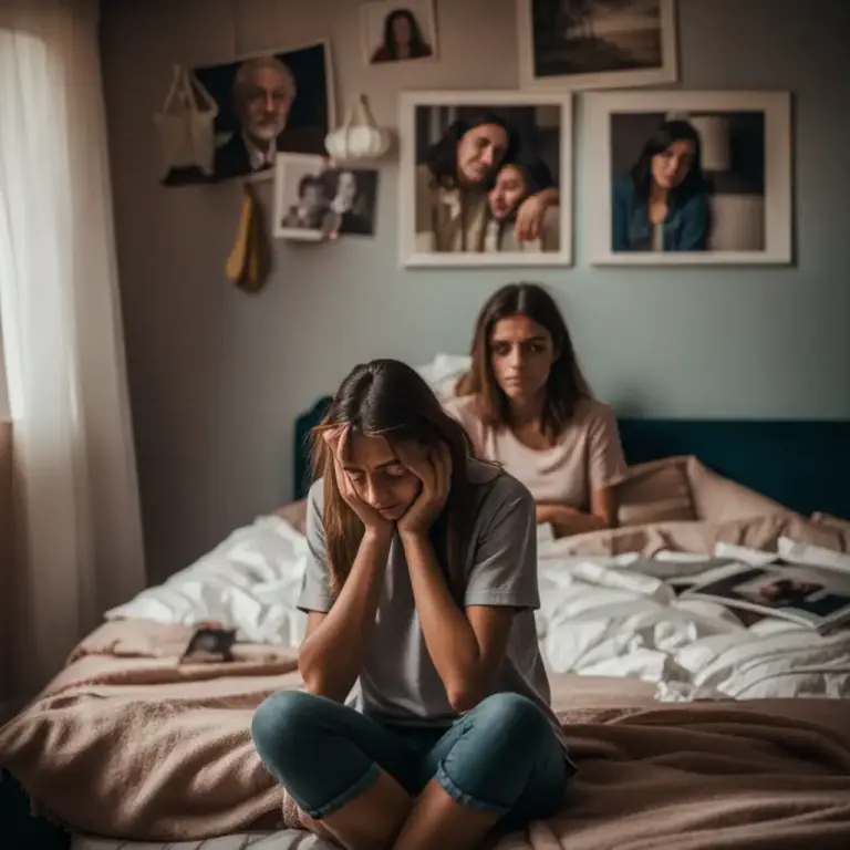 Visual representation of "turn something inside out" - To deeply, emotionally affect somebody