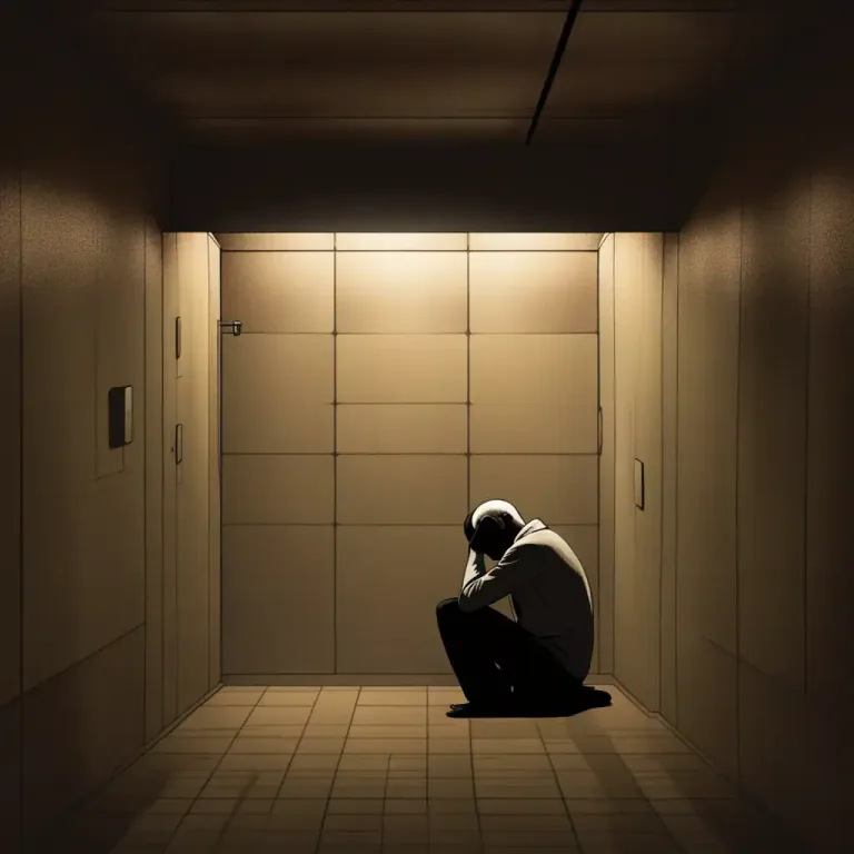 Visual representation of "oppressive" - Makes you feel very unhappy and anxious.