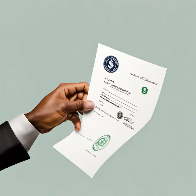 Visual representation of "acceptance" - A document promising to pay a certain amount of money