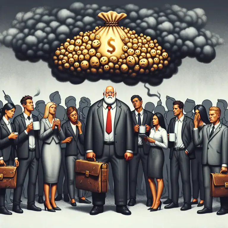 Visual representation of "shabbily" - In a way that is unfair, unjust, or poor.
