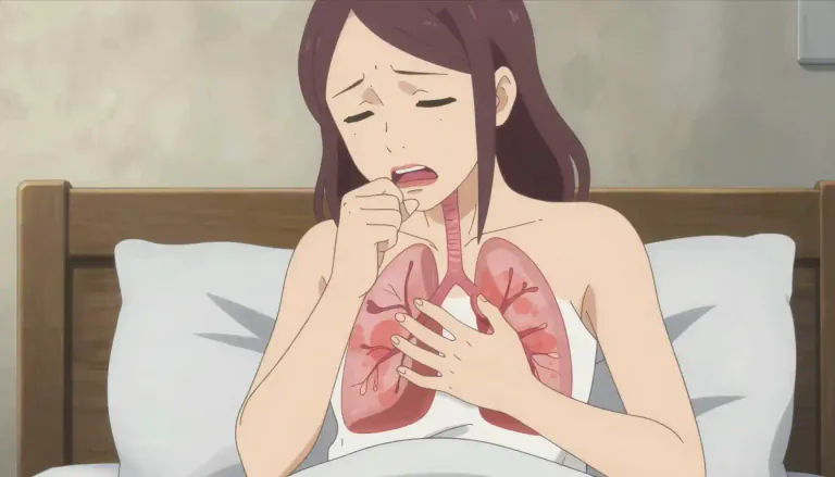 Visual representation of "tuberculosis" - A serious infectious disease that affects the lungs and other parts of the body.