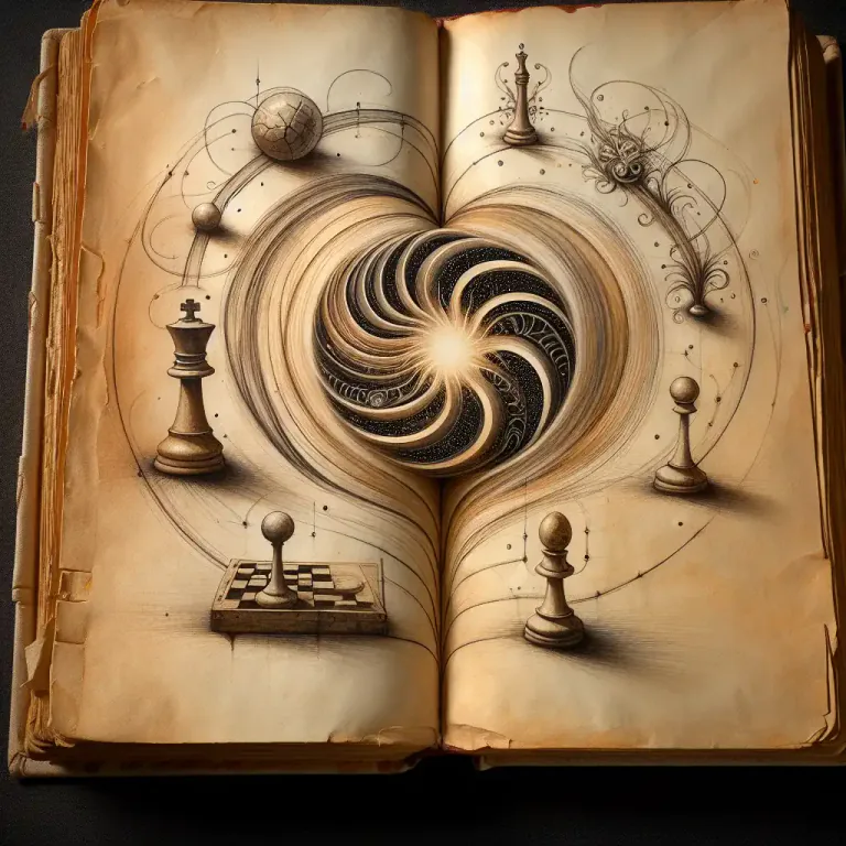 Visual representation of "leitmotif" - A dominant or recurring idea in an artistic work