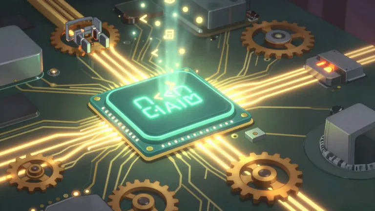 Visual representation of "opcode" - A code in machine language that tells the computer to perform a specific operation.