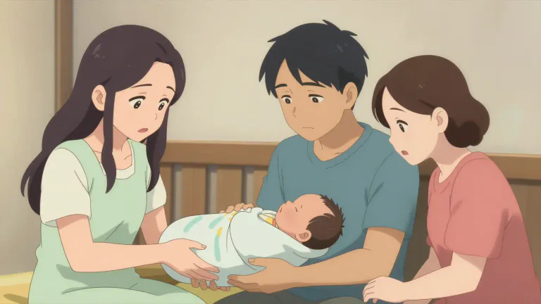 Visual representation of "birthmother" - The biological mother of a child, especially in the context of adoption, who may have relinquished her parental rights.