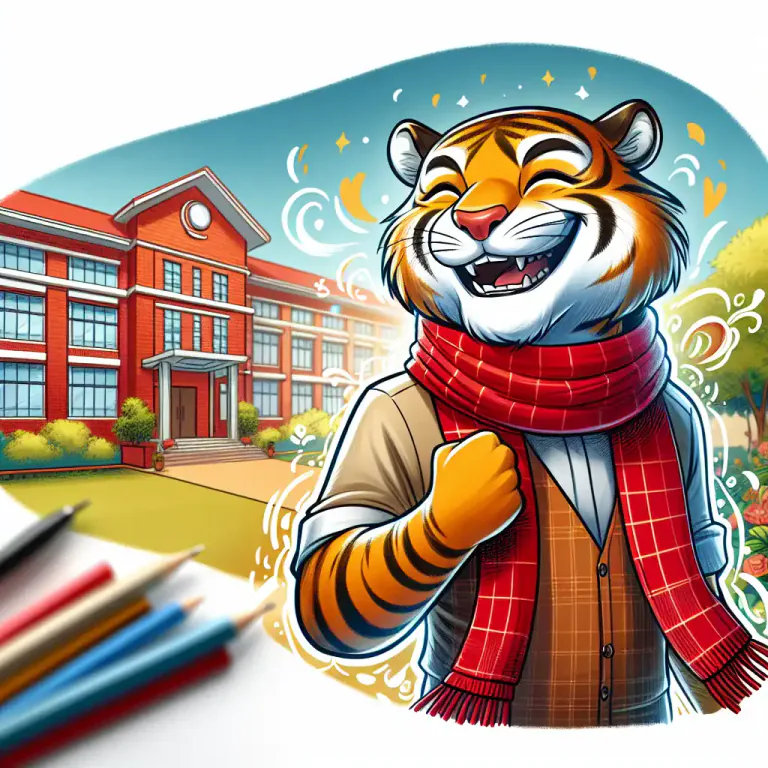 Visual representation of "mascot" - A person, animal, or object used to represent a group with a common public identity, such as a school, professional sports team, society, military unit, or brand name.