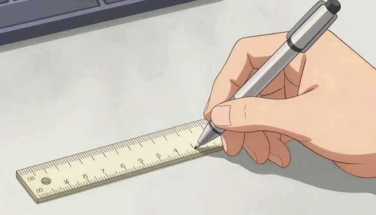 Visual representation of "centimetre" - A unit of length in the metric system equal to one hundredth of a meter.
