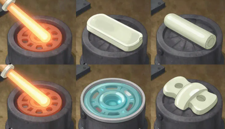 Visual representation of "thermoplastic" - A type of plastic that can be heated and shaped multiple times without losing its properties.