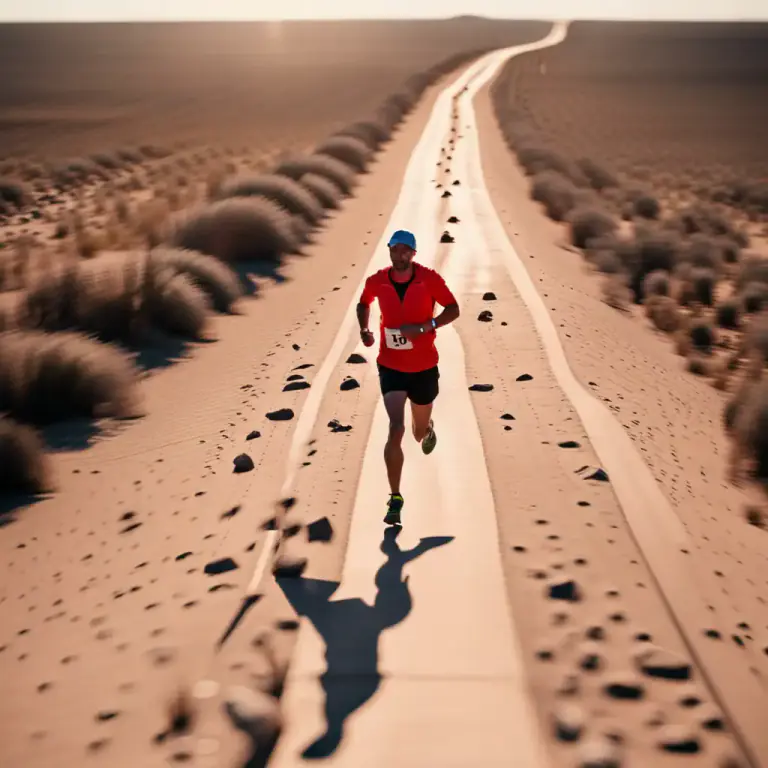 Visual representation of "ultra" - A long-distance race exceeding the usual length