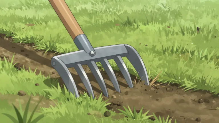 Visual representation of "scarifier" - A device or tool for breaking up the surface of soil