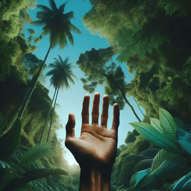 Visual representation of "cross somebody’s palm with silver" - To hand over money; to pay someone, especially as a bribe or for some service or information.