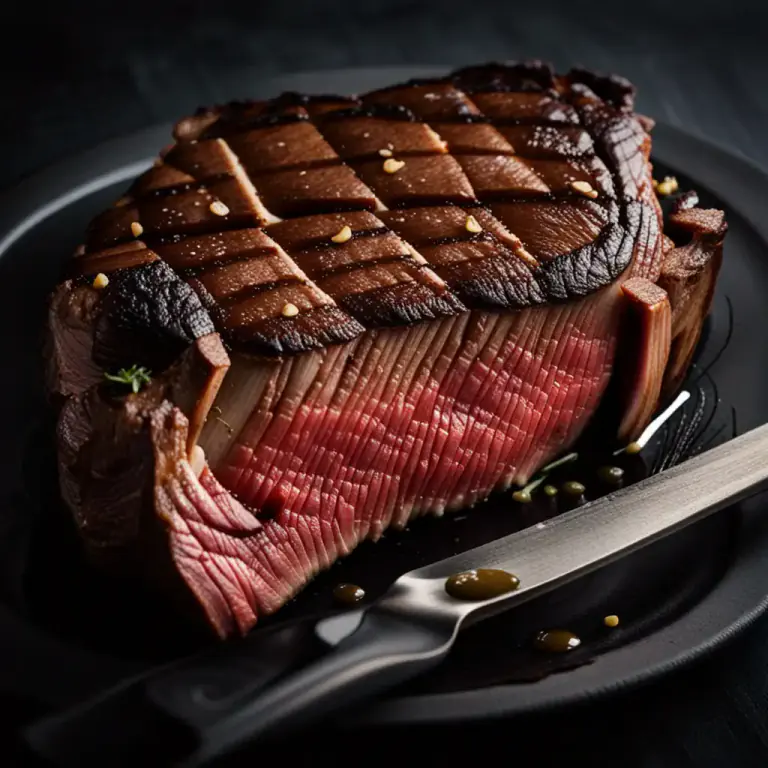 Visual representation of "well done" - Cooked thoroughly, or until very crisp