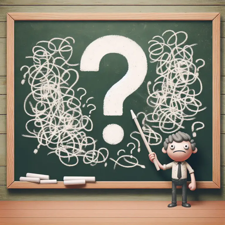 Visual representation of "what if…?" - Used to suggest a situation that might happen in the future