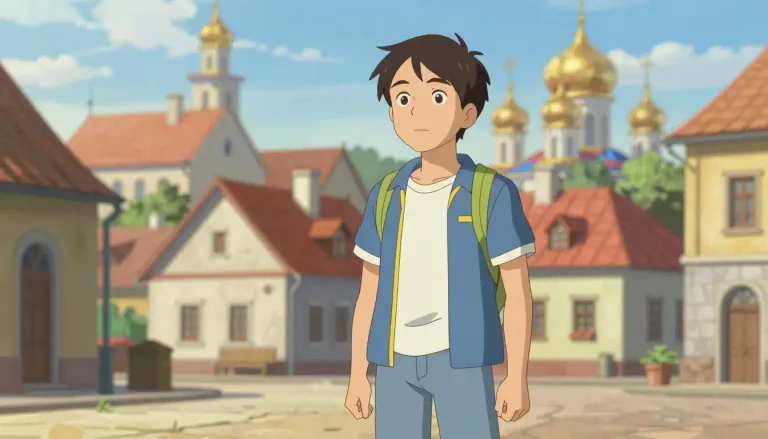 Visual representation of "ukrainian" - A person who is a native or inhabitant of Ukraine.