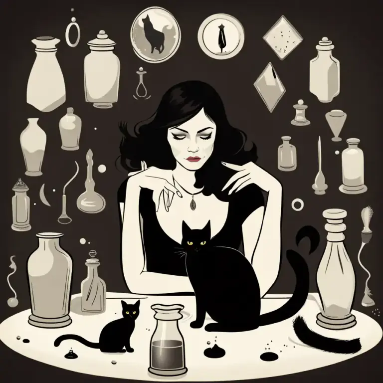 Visual representation of "whammy" - A spell or hex that brings bad luck