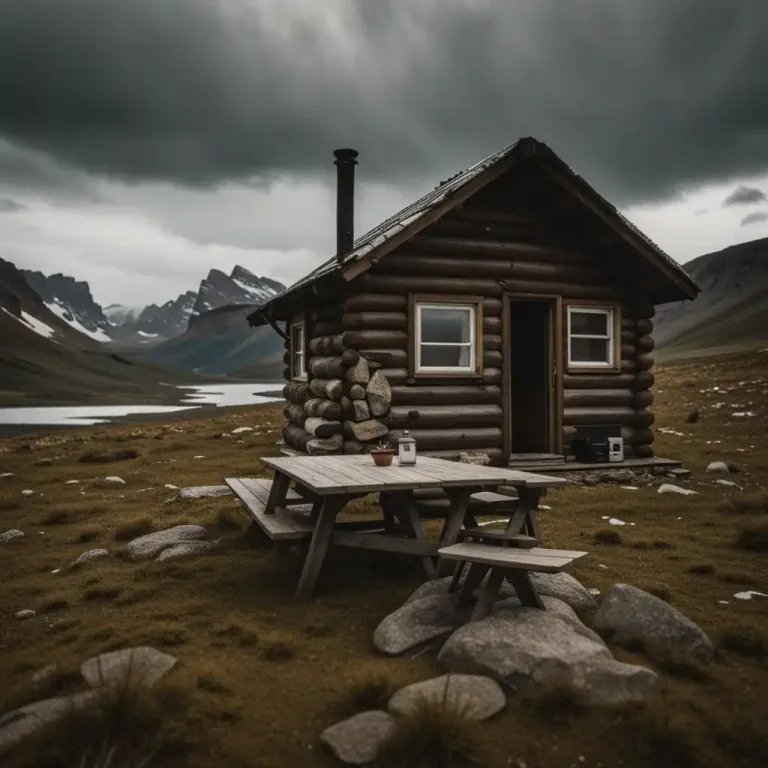 Visual representation of "the back of beyond" - A very remote or isolated place