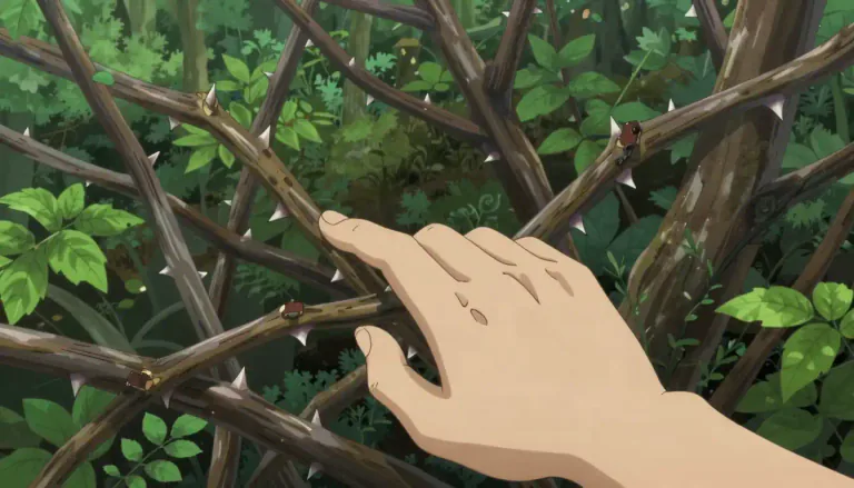 Visual representation of "briar" - A kind of wild bush that has thorns